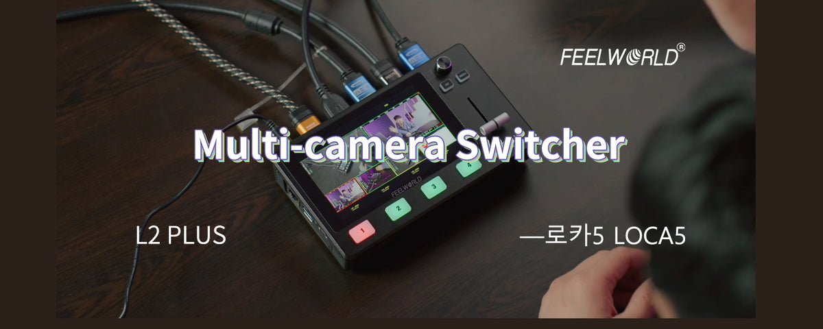 FEELWORLD L2 PLUS 5.5 インチ タッチ スクリーン、クロマ キー