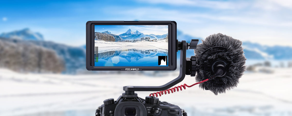 4€ sur FEELWORLD F5 DSLR 5 Moniteur de terrain pour caméra Petit vidéo Full  HD 1920x1080 - Caméra sport - Achat & prix