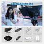 FEELWORLD TP16 16-inčni sklopivi teleprompter podržava do 16" Tablet Horizontal Vertical Prompting Bluetooth daljinski upravljač