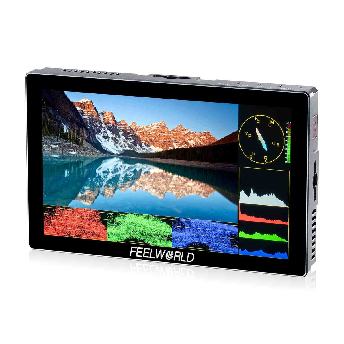 FEELWORLD P6X 5.5 inç dokunmatik ekran 4K HDMI alüminyum DSLR kamera alan hdmi g FEELWORLD P6X 5.5 inç dokunmatik ekran 4K HDMI alüminyum DSLR kamera alan hdmi g