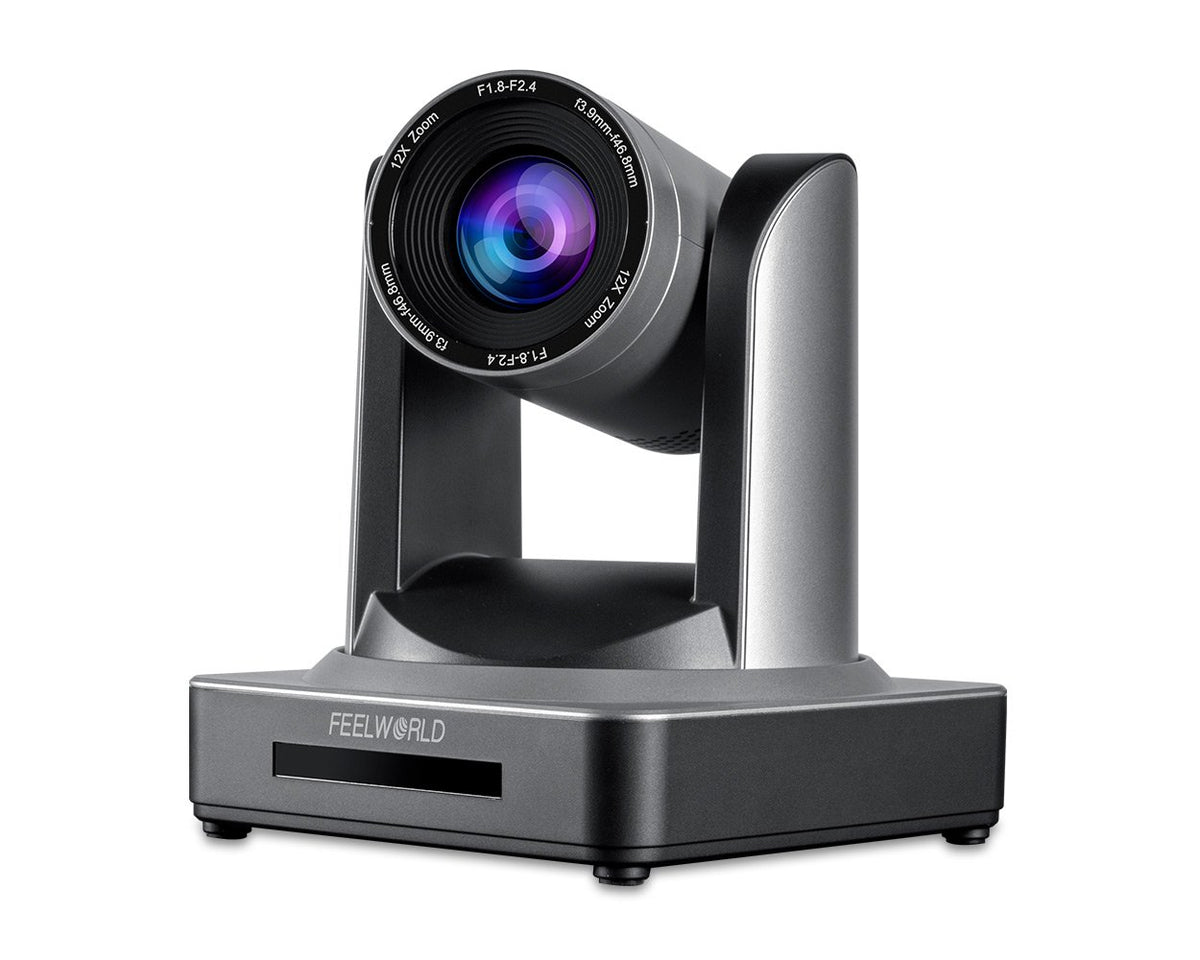 FEELWORLD POE12X スマートPTZカメラ 12倍光学ズーム USB SDI HDMI IP