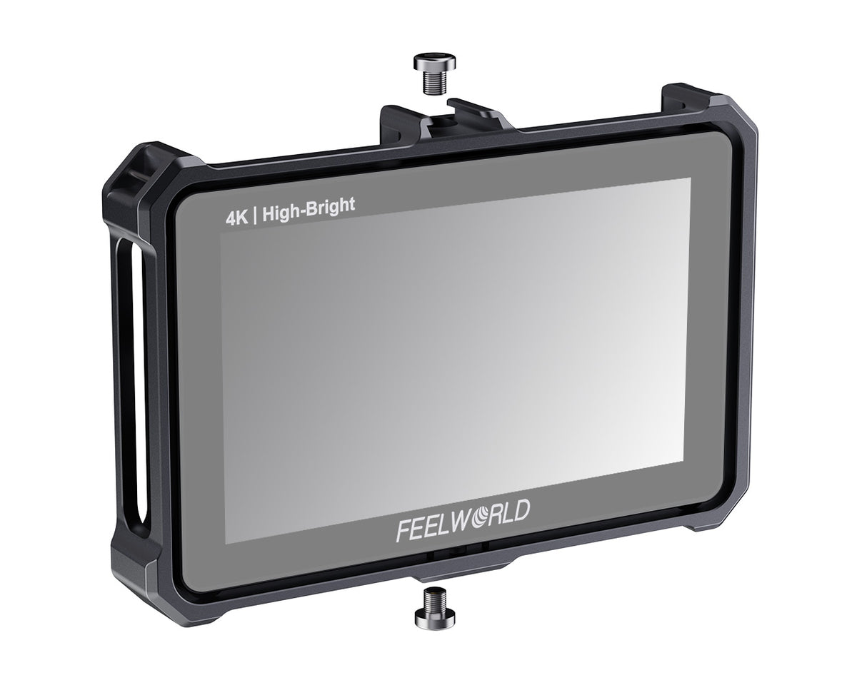 FEELWORLD カメラモニターケージ（F5 PRO、F5 PROX、F6 PLUS、F6 PLUSX