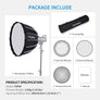 FEELWORLD FSP60 V2 60 cm 23.6 inča prijenosni parabolični softbox