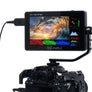 Monatóir Réimse Ceamara DSLR FEELWORLD F6 PLUSX 5.5 Orlach Ard-gheal 1600nit Scáileán Tadhaill