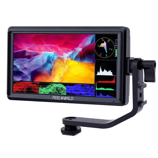 FEELWORLD S55 V3 6 inch camera DSLR field monitor video assist IPS 1920x1152 4K HDMI DC Out With 3D LUT