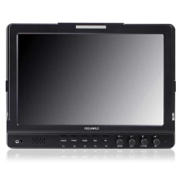 FEELWORLD FW1018SPV1 10.1" SDI DSLR Camera Field Monitor with Peaking Histogram Exposure 1920x1200