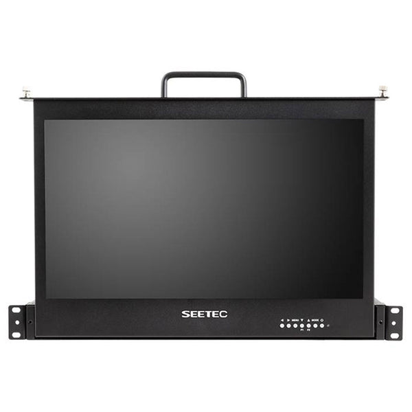 SEETEC SC173-HSD-56 17.3 Inch 1920x1080 1RU Pull Out Rackmount Monitor HDMI SDI In Out