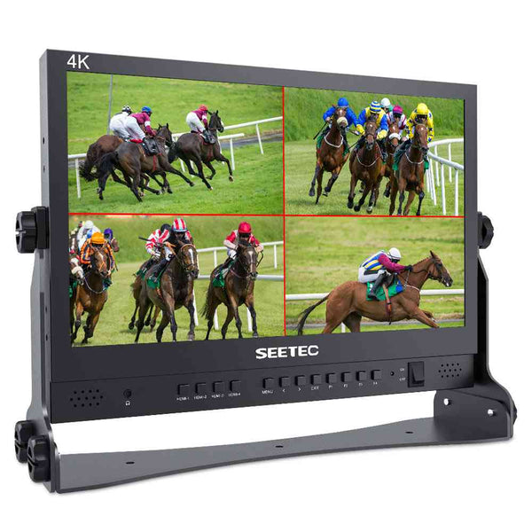 SEETEC ATEM156 15.6 Inch Live Streaming Broadcast Monitor with 4 HDMI Input Output