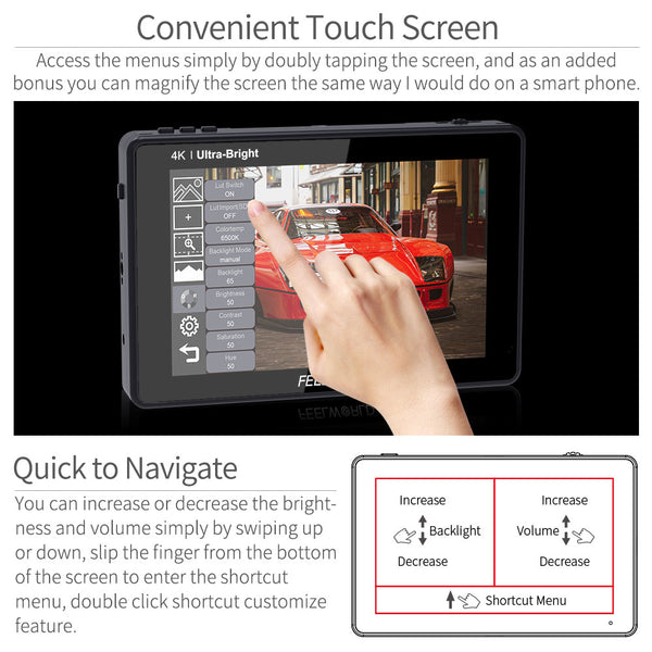 touchscreen field monitor