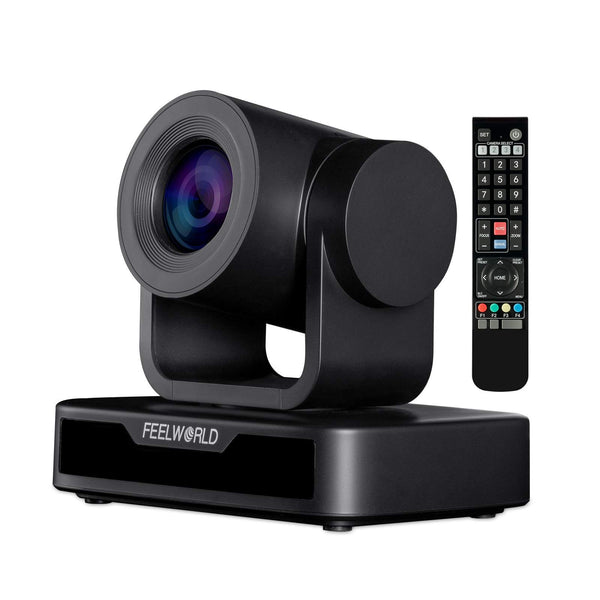 FEELWORLD USB10X Video Conference USB PTZ Camera 10X Optical Zoom Full HD 1080p for Live Streaming