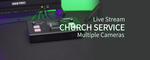 Как да предавате на живо вашата църковна служба с множество камери