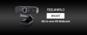 FEELWORLD WV207 USB Pluy and Play 1080p Webcam Vertical Screen Live streaming 85° Malapad na Pagtingin