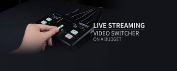 Přepínač videa pro živé vysílání s nízkým rozpočtem