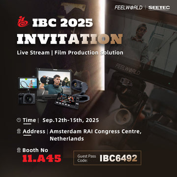 FEELWORLD & SEETEC Bring Next-Gen Monitoring to IBC 2025