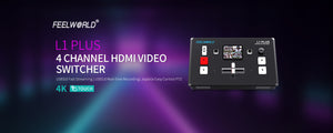 Introducing FEELWORLD L1 PLUS: Revolutionize Your Live Streaming with the Ultimate Video Switcher