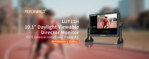 [NAUJAS PRODUKTO IŠLEIDIMAS] FEELWORLD LUT11H Ultra Bright 2000NITS kameros monitorius: patobulinkite savo filmavimą
