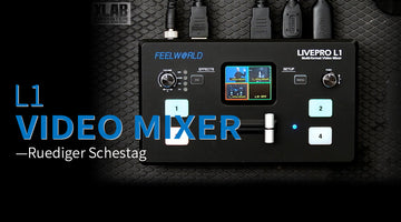 FEELWORLD L1 Video Mixer Multi Camera Live Production Review - @Ruediger Schestag