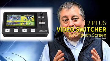 Εναλλαγή βίντεο FEELWORLD L2 PLUS 4K HDMI με 5.5