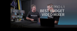 FEELWORLD LIVEPRO L1 Best Budget Unboxing & Review-Multi Cameras Live Streaming Switcher Mixer