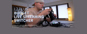 Budget livestreaming |FEELWORLD L2 PLUS Detaljeret opsætning og test-YTB af @MARK10