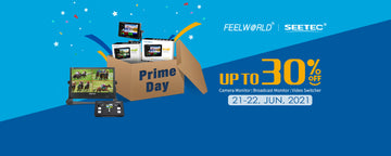 2021 Prime Day Sales Bis zu 30% Rabatt auf FEELWORLD-Kameramonitor und SEETEC-Broadcast-Monitor