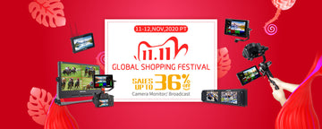 【11.11】 Globální nákupní festival Až 36% sleva na monitor fotoaparátu FEELWOLD a monitor vysílání SEETEC