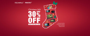 Bis zu 30% Rabatt auf den Weihnachtsverkauf für Kameramonitor, Videomischer und Broadcast-Monitor