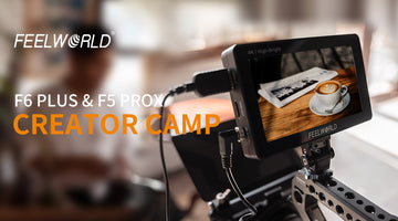 FEELWORLD CREATOR CAMP REGRAS-F5 PROX & F6 PLUSX 1600nits Monitor de campo