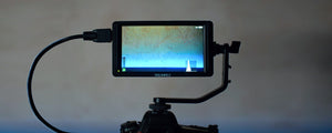 monitor della fotocamera canon eos