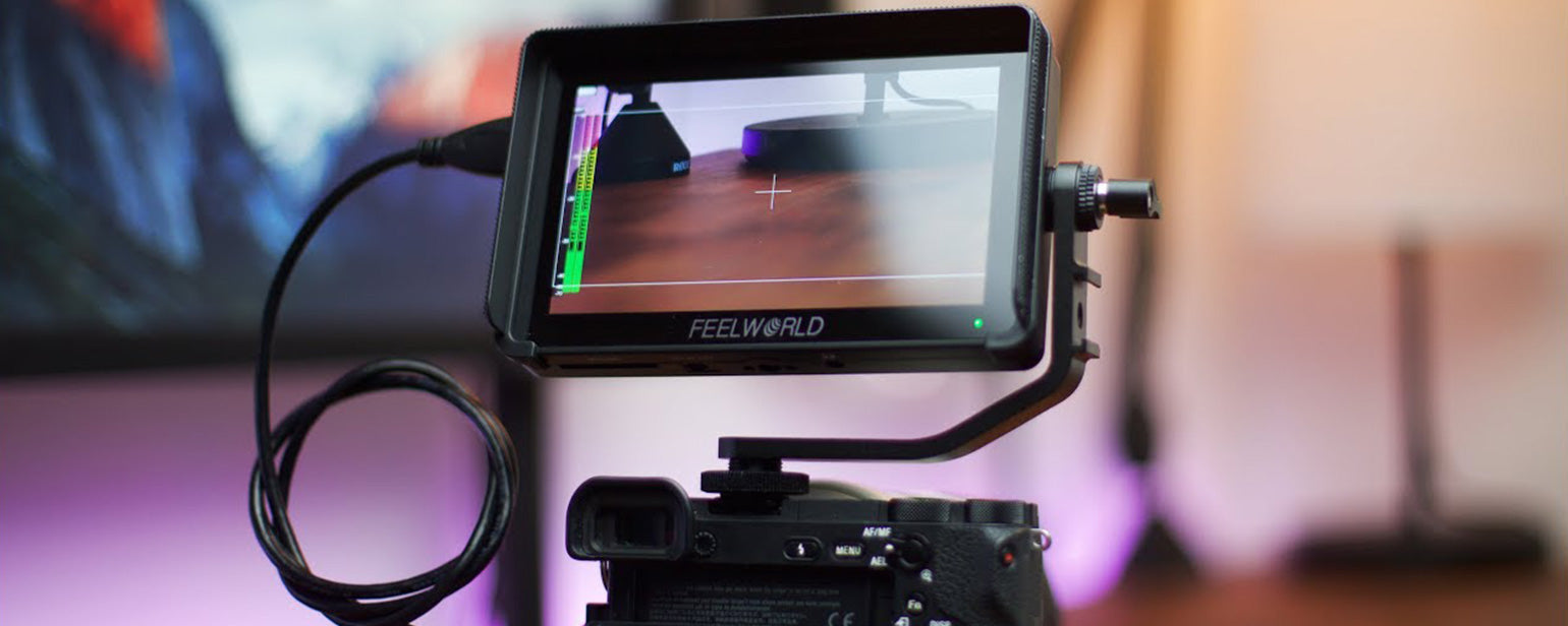 FEELWORLD F6 Plus Monitor Review 5.5 Inch 3D LUTs Touch for Sony a6500 –  feelworld official store
