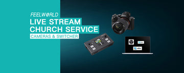 Guida per lo streaming in diretta del servizio in chiesa|Più telecamere|Fotocamere|Switcher