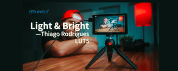 FEELWORLD LUT5 5.5 英寸 3000 尼特相机监视器评测 - Thiago Rodrigues