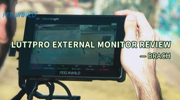 FEELWORLD LUT7 PRO 7" 2200nits Perfect Outdoors Camera Monitor Review- @jpbrach