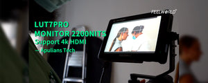 FEELWORLD LUT7 PRO 7“ 2200nits Ultra Brightness 4K HDMI Monitor- @ApuliansTech 