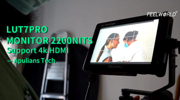 FEELWORLD LUT7 PRO 7“ 2200nits Ultra Brightness 4K HDMI Monitor- @ApuliansTech