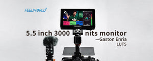 FEELWORLD LUT5 Super Bright 3000nit DSLR Camera Monitor Review-Gaston Enria