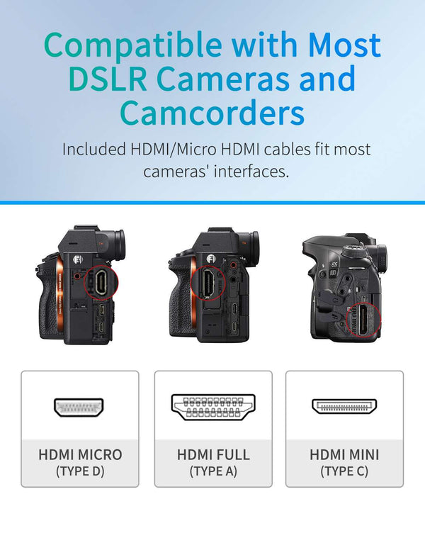 FEELWORLD T7S PRO 7 Inch 2000nit Aluminium Field DSLR Camera Monitor Ultra Bright 3G SDI 4K HDMI 60