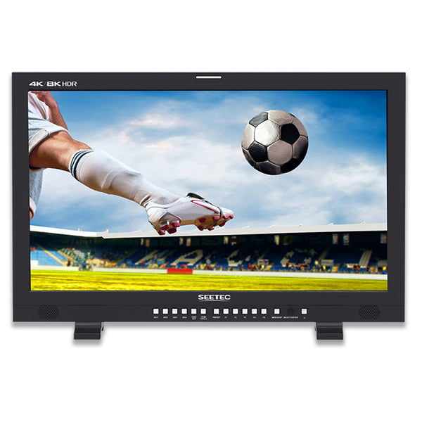 SEETEC 12G270F 27-цалевы манітор 4K 8K Broadcast Production HDR 4x 12G SDI In Out 2x HDMI 3840x2160