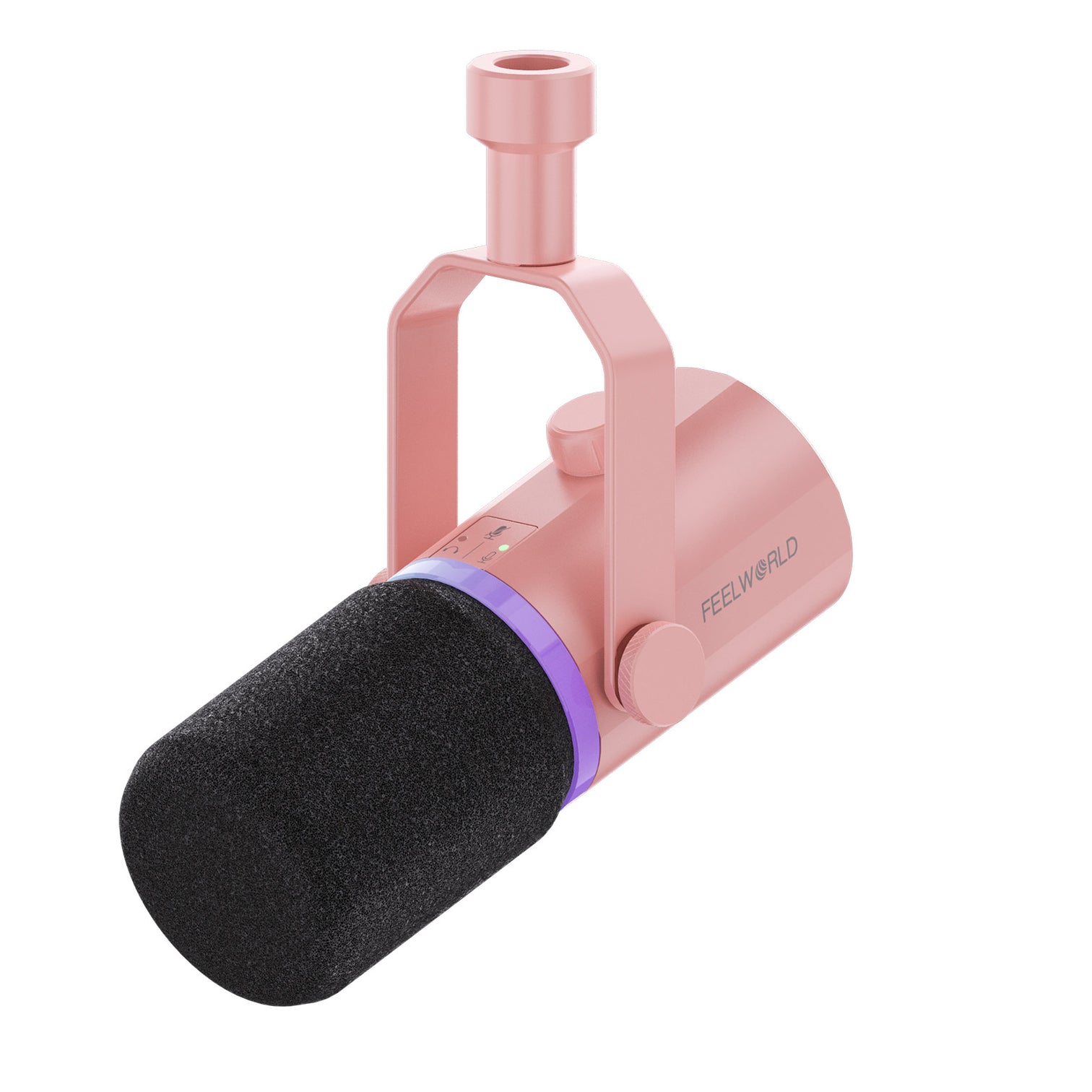 Pink Computer Microphone Pink Microphone – feelworld official store