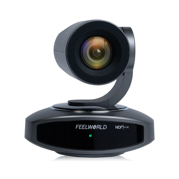 FEELWORLD NDI10X NDI 4K PTZ Camera 10X Optical Zoom AI Tracking HDMI USB IP Remote Control