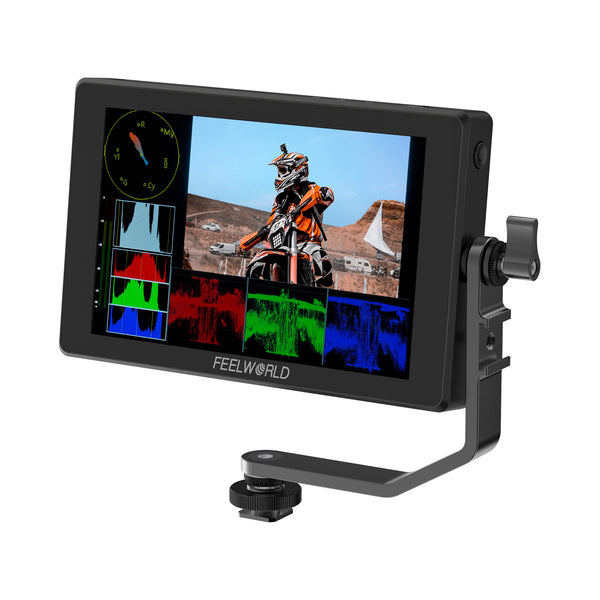FEELWORLD SH7 Monitor en cámara ultrabrillante de 7 pulgadas, 2200 nit, conversión cruzada SDI HDMI