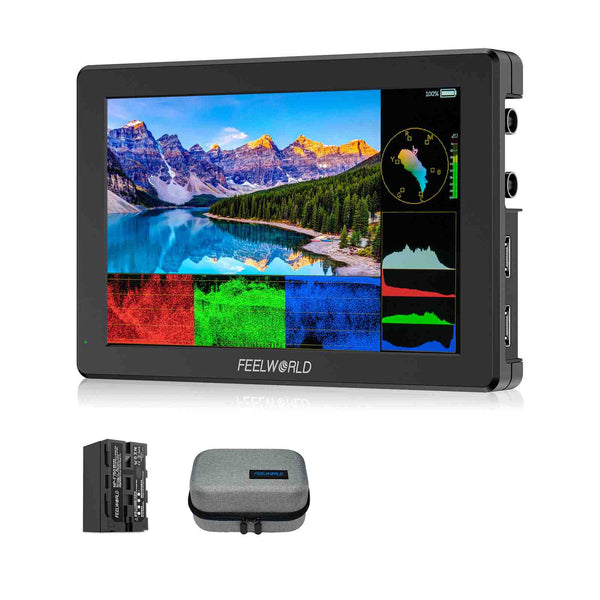 FEELWORLD T7S PRO 7 Inch 2000nit Aluminium Field DSLR Camera Monitor Ultra Bright 3G SDI 4K HDMI 60