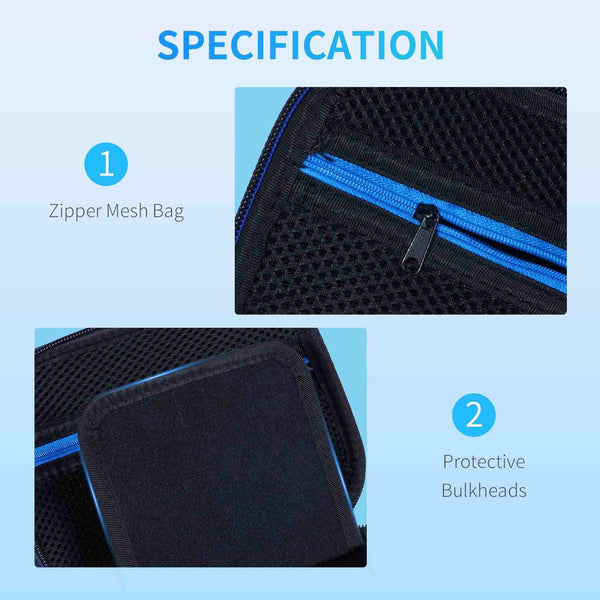 FEELWORLD Carring Case Compatibel 5-6 Inch Camera Field DSLR Mointor