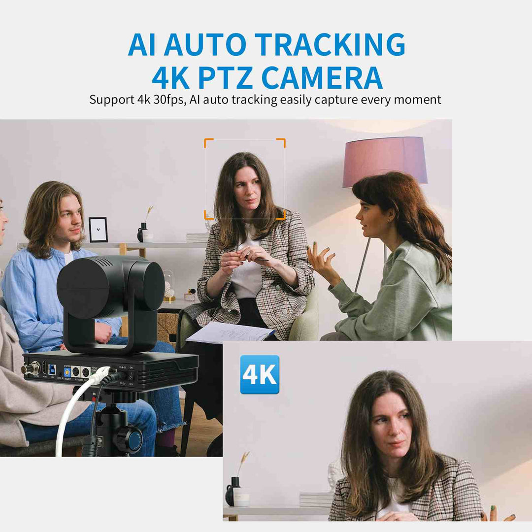 FEELWORLD UHD4K12X PTZ Camera SDI HDMI USB IP Live Streaming 4K 30fps ...