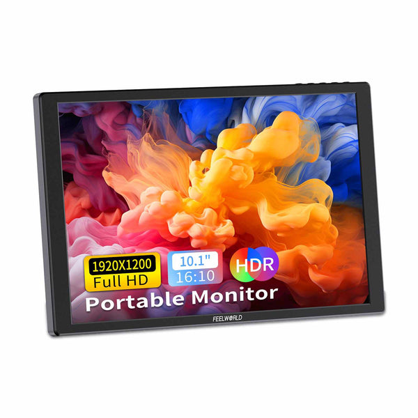 FEELWORLD D10 10.1 inch 350nit  Portable External Monitor Touch FHD1920x1200 USB-C HDMI
