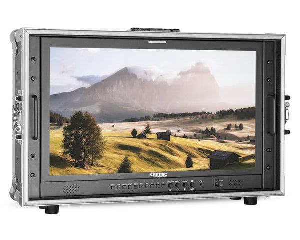 SEETEC P238-9HSD-CO 23.8 inci Monitor Siaran Bawaan IPS Full HD 1920x1080 3G-SDI 4K HDMI