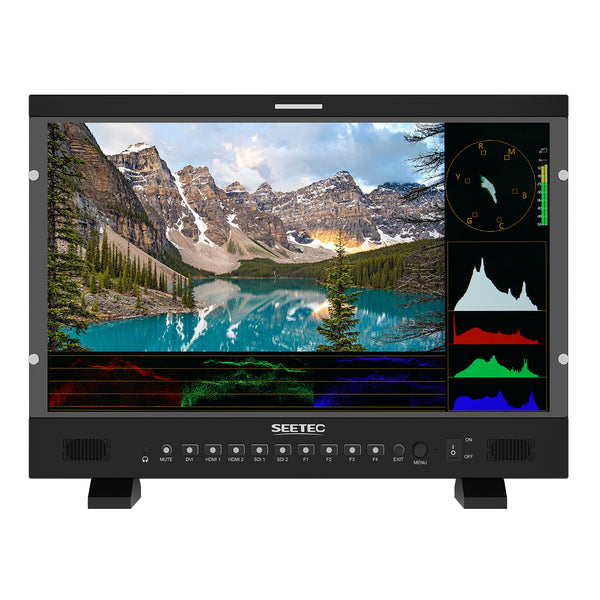 SEETEC P215 PRO 21.5 inch 1000nit High Bright Broadcast Director Monitor with Waveform LUT HDMI SDI