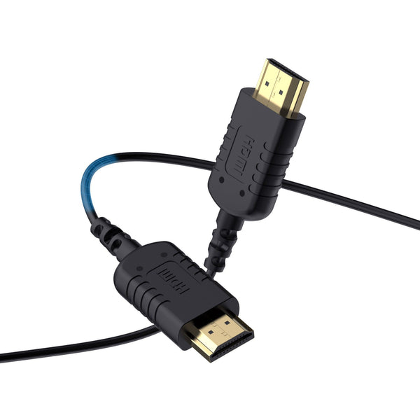 FEELWORLD Ultra Thin 4K HDMI para cabo HDMI 1.5FT, cabo HDMI 2.5 fino de 2.0 mm, suporte para alta velocidade 4K @ 60 Hz 2160p 1080p 18gbps 3D HDR para câmera, filmadora, monitor, cardan