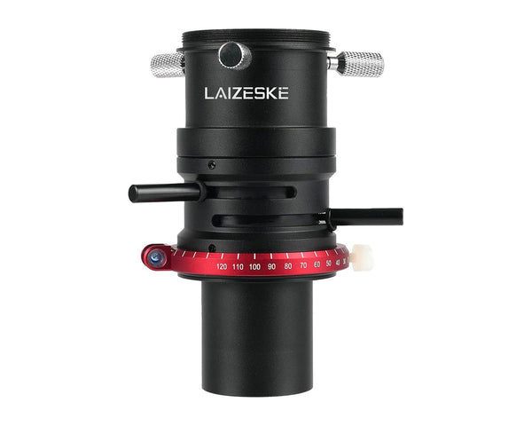 LAIZESKE 1.25" Atmospheric Dispersion Corrector for Planetary Moon Observing and Imaging, Telescope Accessory with Bubble Level