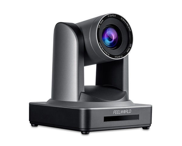 FEELWORLD POE12X Smart PTZ Camera 12X Optical Zoom USB SDI HDMI IP Live Streaming 1080P@60fps PoE Supported